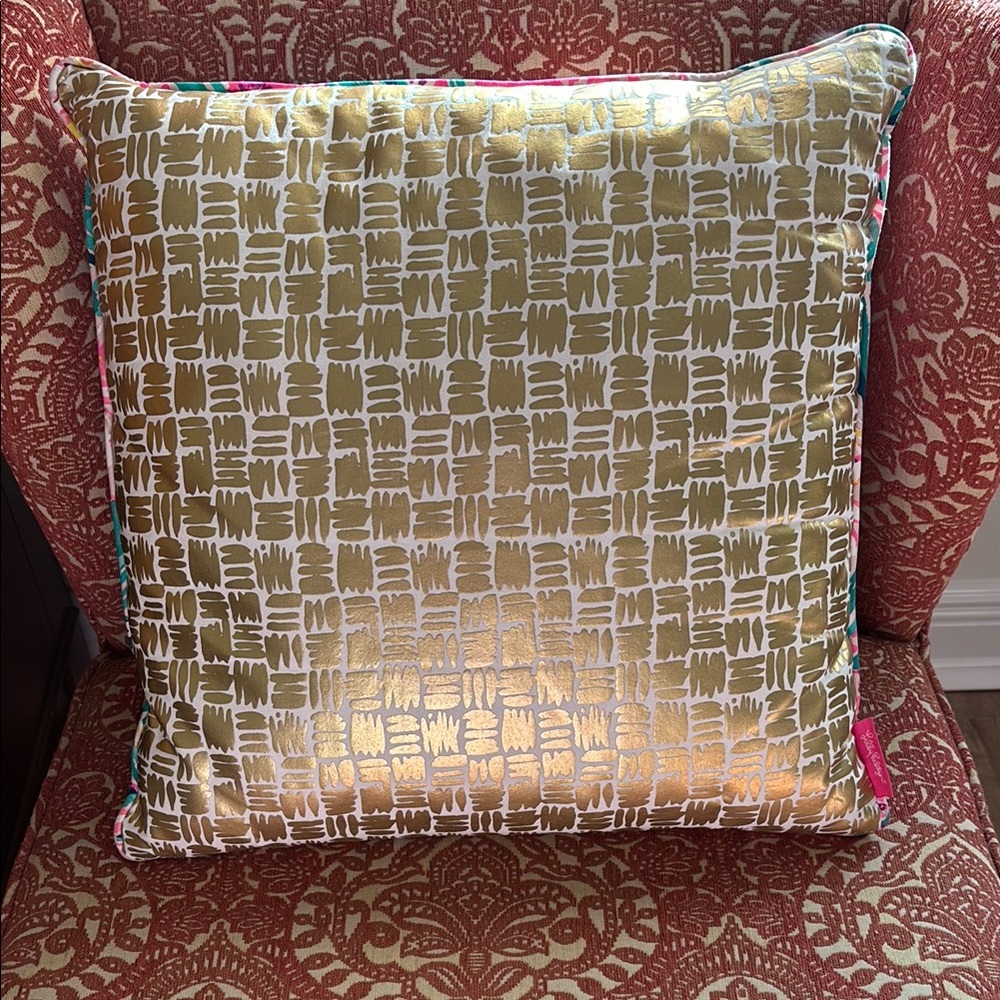 Lilly Pulitzer pillow - Picture 2 of 5